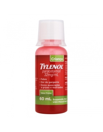 TYLENOL CRIANCA 160 MG/ML SUSPENSÃO ORAL COM60ML