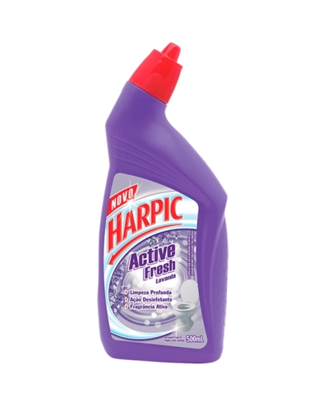 DESINFETANTE MULTIUSO LAVANDA HARPIC ACTIVE FRESH FRASCO 3UN DE 500ML