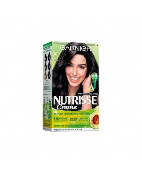 TINTURA PERMANENTE NUTRISSE 10 PRETO