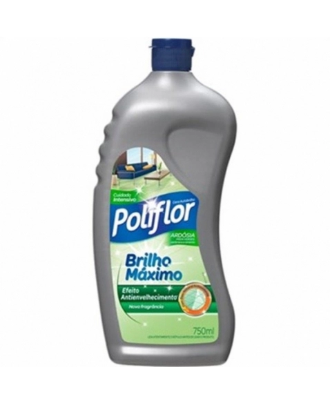 CERA LÍQUIDA POLIFLOR BRILHO MÁXIMO ARDÓSIA 750ML