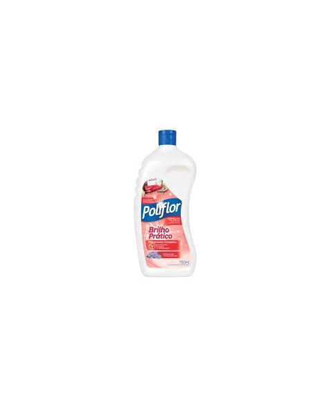 CERA LÍQUIDA AUTOBRILHO VERMELHA POLIFLOR BRILHO PRÁTICO SQUEEZE 750ML