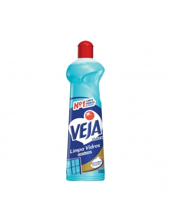 LIMPA-VIDRO LÍQUIDO VEJA VIDREX SQUEEZE 500ML