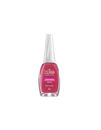 ESMALTE ROSA FLORAL COLORAMA 6UN DE 8ML