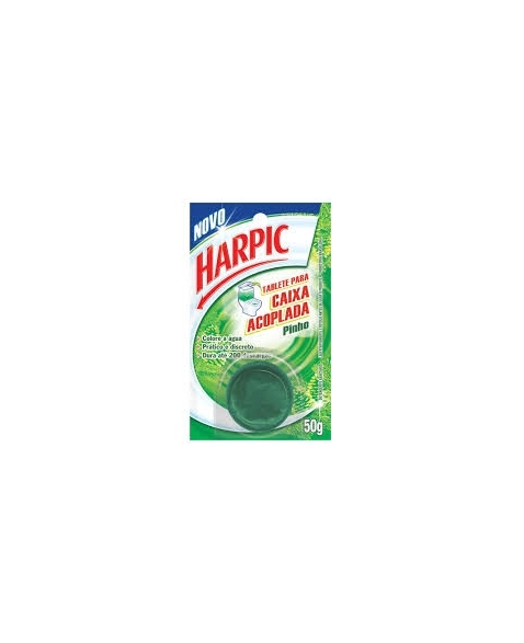 DETERGENTE SANITÁRIO BLOCO PARA CAIXA ACOPLADA HARPIC PINHO CAMPESTRE 50G