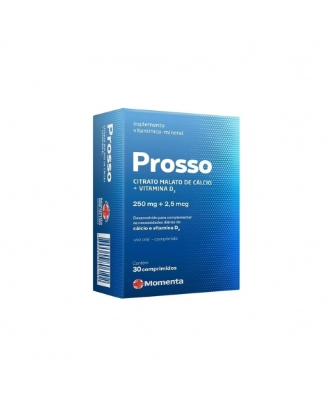 PROSSO 250MG C 30 COMPRIMIDOS 2,5MCG