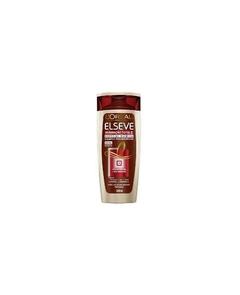 SHAMPOO ELSEVE REPARACAO TOTAL5 QUIMICA 200ML LOREAL