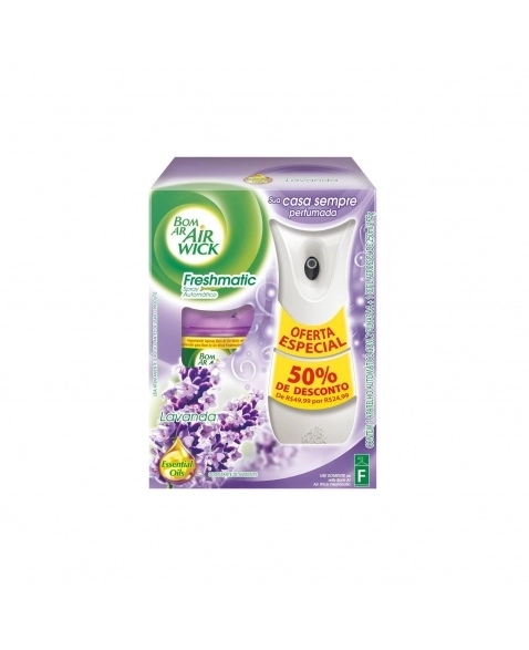 BOM AR AUTOMÁTICO LAVANDA FRESHMATIC 250ML