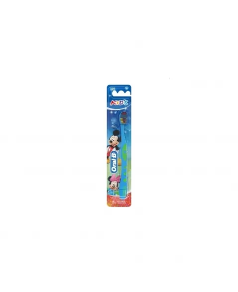 ESCOVA DENTAL INFANTIL MACIA E SUAVE MICKEY ORAL-B KIDS