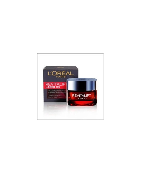 CREME FACIAL ANTI-IDADE LORÉAL 50ML LASER X3 UNIT