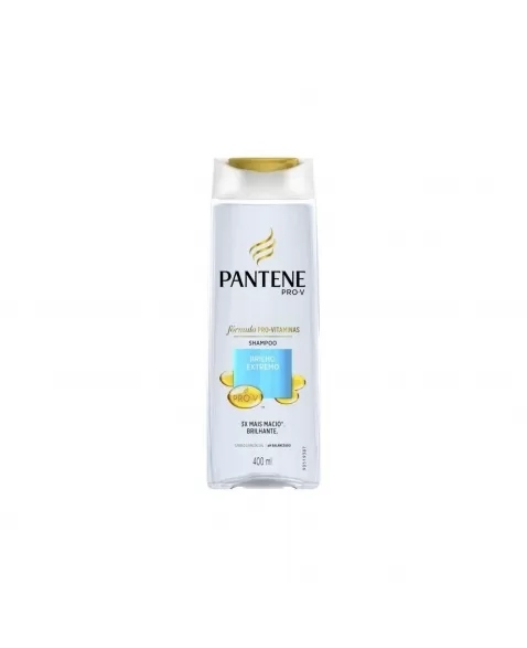 SHAMPOO PANTENE BRILHO EXTREMO FRASCO 400ML