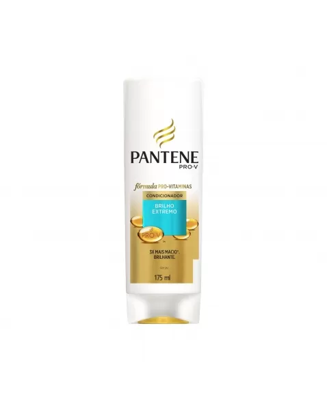 CONDICIONADOR PANTENE P&G BRILHO EXTREMO FRASCO 175ML