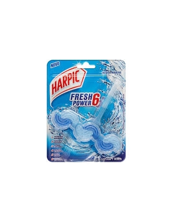 BLOCO SANITÁRIO HARPIC FRESH POWER 6 MARINE 39G