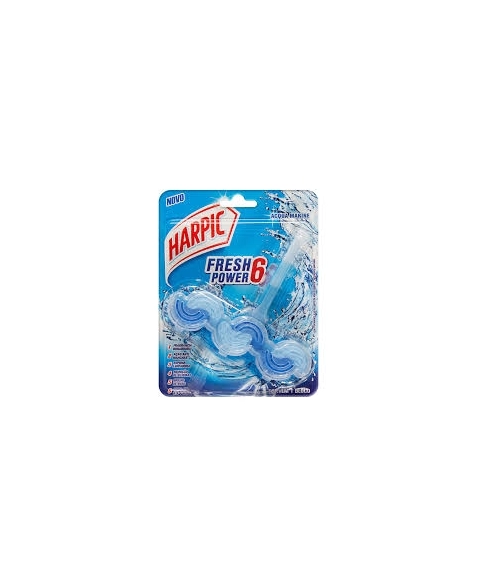 BLOCO SANITÁRIO HARPIC FRESH POWER 6 MARINE 39G