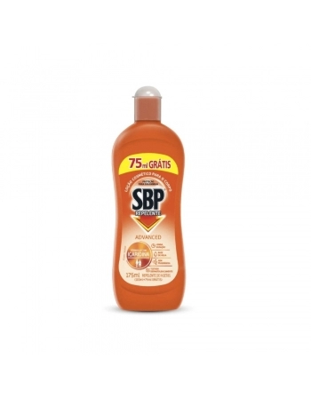 REPELENTE LOÇÃO SEM FRAGRÂNCIA SBP ADVANCED SQUEEZE 175ML