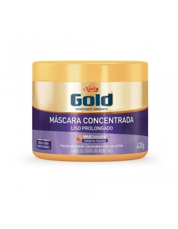 CREME TRATAMENTO NIELY GOLD 430G LISO PROLONGADO UNIT