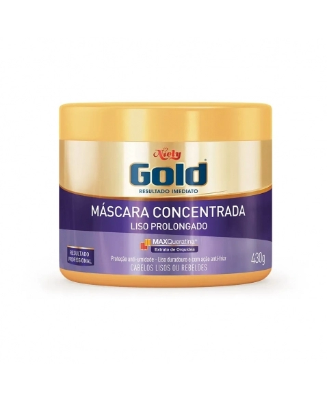 CREME TRATAMENTO NIELY GOLD 430G LISO PROLONGADO UNIT