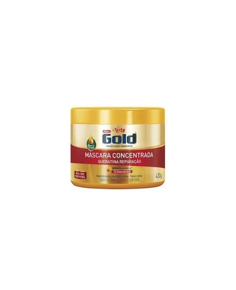 MÁSCARA CONCENTRADA NIELY GOLD QUERATINA 430G