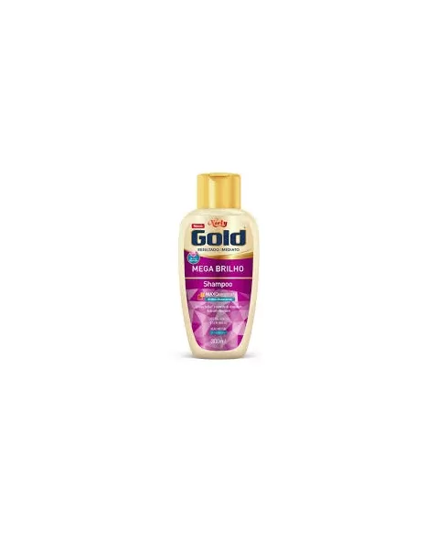 SHAMPOO USO DIÁRIO NIELY GOLD 300ML MEGA BRILHO UNIT