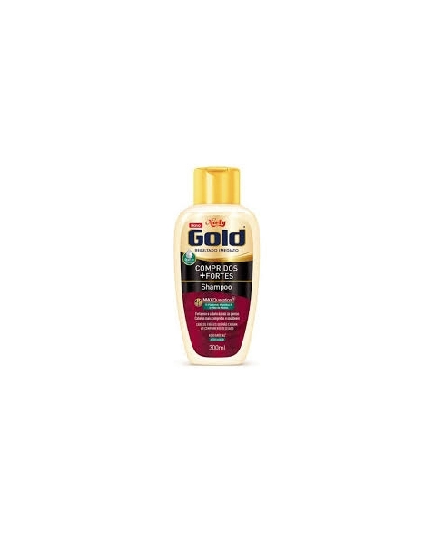 SHAMPOO NIELY GOLD COMPRIDOS + FORTES NIELY 300ML