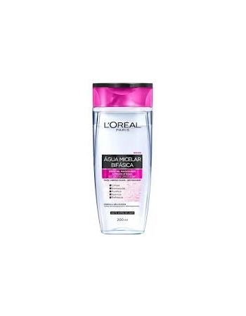 AGUA MICELAR LOREAL 200ML BIFASICA