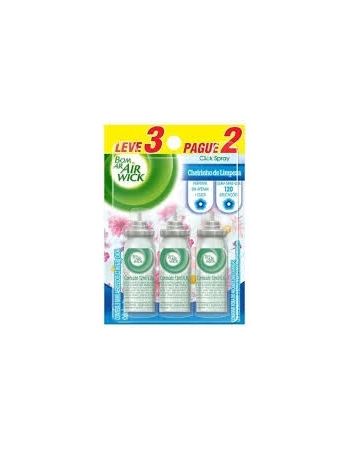 BOM AR CLICK SPRAY REFIL LEVE 3 PAGUE 2 12ML