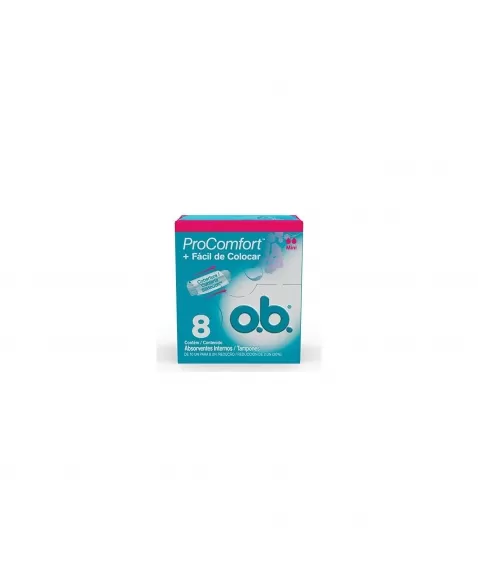 ABSORVENTE INTERNO JOHNSON & JOHNSON O.B. MINI PRO COMFORT COM 8UN