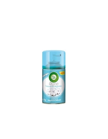 AROMATIZADOR DE AMBIENTE TOQUE DE ALGODÃO FRESHMATIC AIR WICK BOM AR PURE FRASCO 250ML REFIL