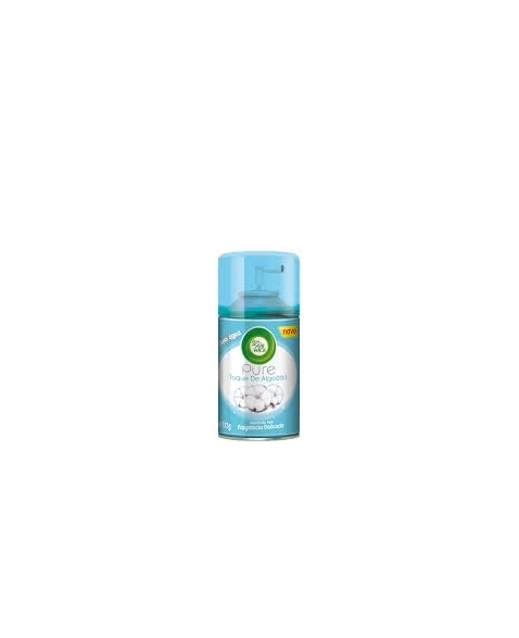 AROMATIZADOR DE AMBIENTE TOQUE DE ALGODÃO FRESHMATIC AIR WICK BOM AR PURE FRASCO 250ML REFIL