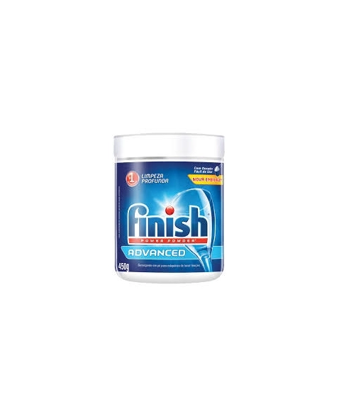 DETERGENTE EM PÓ FINISH LAVA LOUÇA 450G