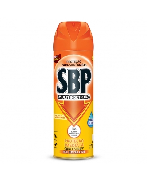 INSETICIDA SBP AEROSOL MULTIUSO CITRONELA 273ML