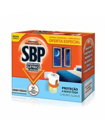 SBP ELÉTRICO LED APARELHO + REFIL CHEIRO SUAVE