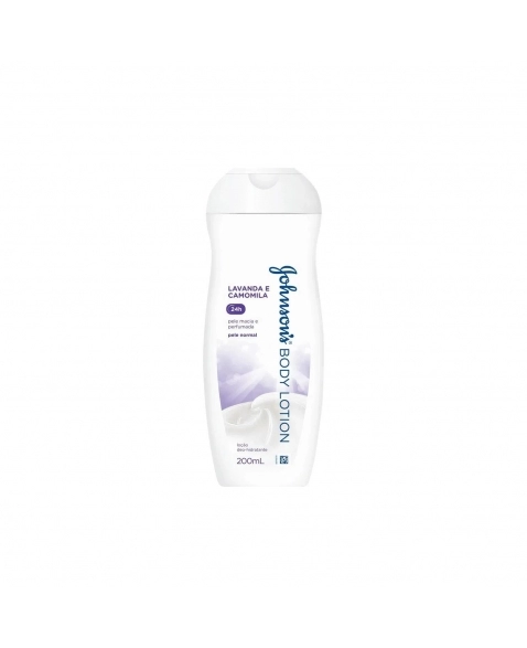 LOÇÃO DEO HIDRATANTE JOHNSON & JOHNSON DAILY CARE LAVANDA E CAMOM FRASCO 200ML