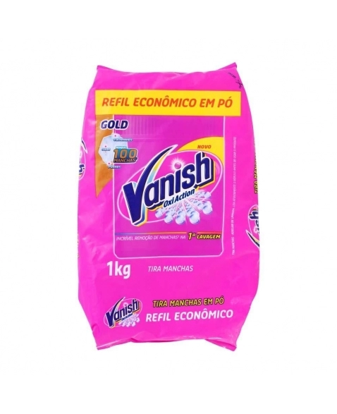 VANISH OXI ACTION TIRA MANCHAS EM PÓ PARA ROUPAS COLORIDAS REFIL 1KG