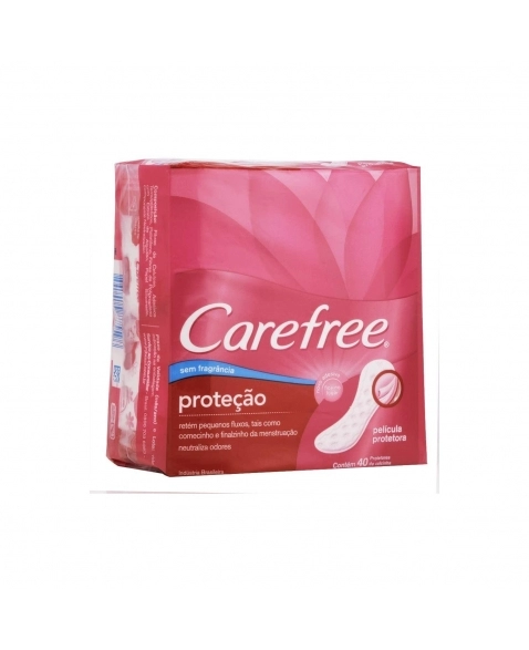 ABSORVENTE EXTERNO JOHNSON & JOHNSON SEM ABAS CAREFREE COM NEUTRALIZE 40UN