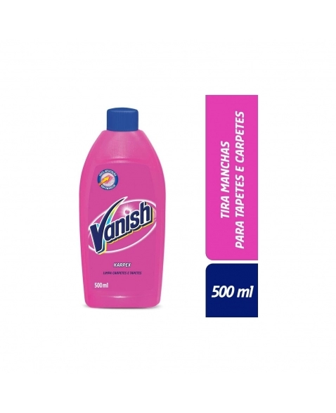 LIMPA CARPETE E TAPETE LÍQUIDO VANISH KARPEX FRASCO 500ML