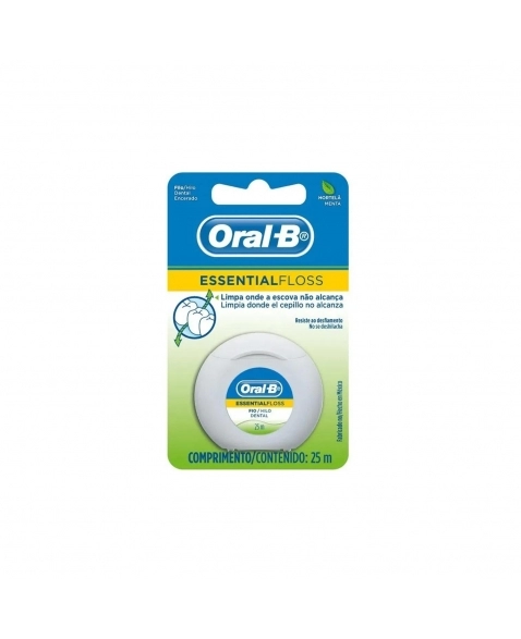 FIO DENTAL P&G ORAL-B ESSENTIAL FLOSS MENTA 25M