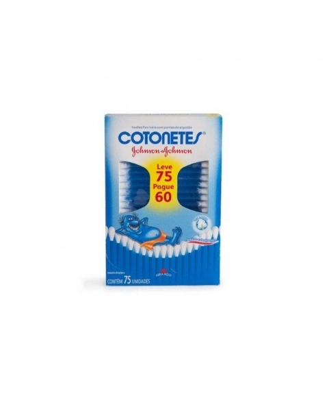 COTONETES JOHNSON & JOHNSON LEVE 75UN PAGUE 60UN