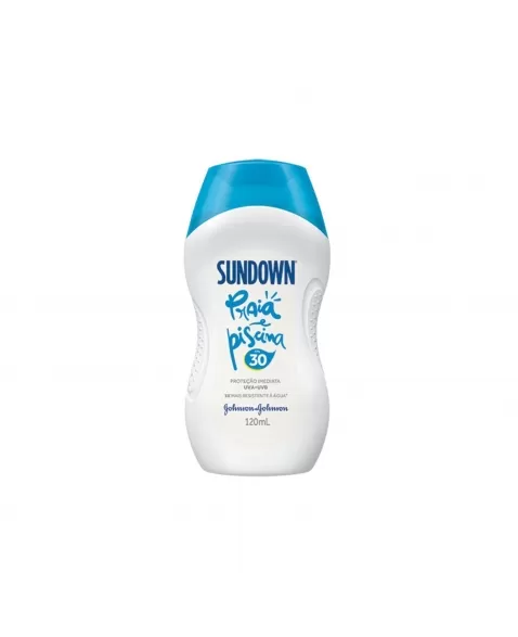 PROTETOR SOLAR SUNDOWN PRAIA E PISCINA FPS 30 120ML