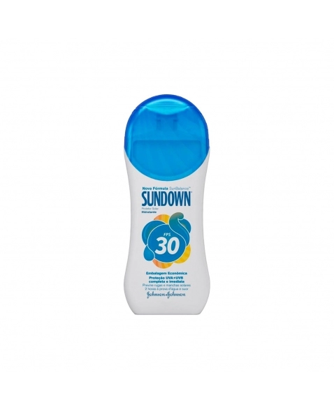 PROTETOR SOLAR JOHNSON & JOHNSON SUNDOWN FPS 30 EMBALAGEM ECONÔMICA 200ML