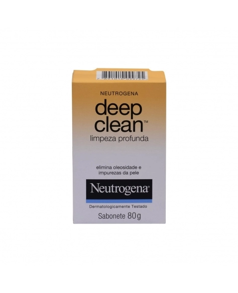 SABONETE FACIAL JOHNSON & JOHNSON NEUTROGENA DEEP CLEAN NEUTROGENA 80G