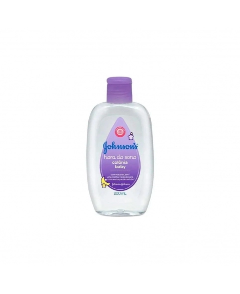 COLÔNIA JOHNSON & JOHNSON BABY HORA DO SONO FRASCO 200ML