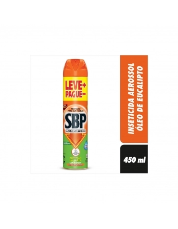 SBP AEROSSOL MULT 450ML EUCALIPTO PC C/3