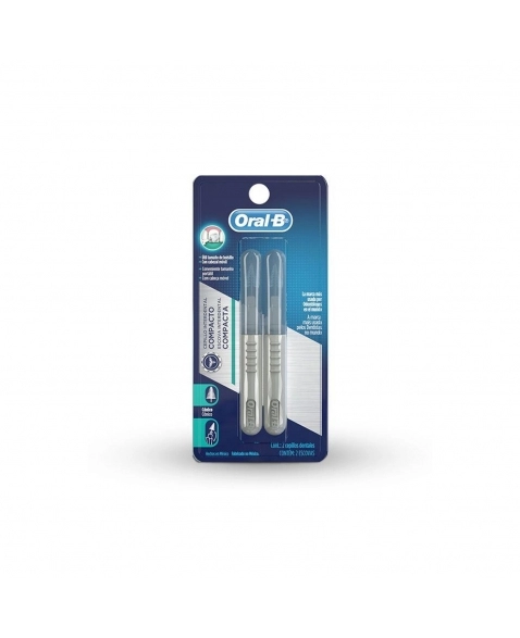 ESCOVA INTERDENTAL CÔNICA COMPACTA P&G ORAL-B 2 UNIDADES P&G