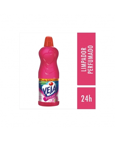 VEJA PERFUMADO FLORAL 30% DESC 03X1L