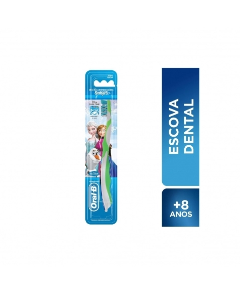 ESCOVA DENTAL P&G INFANTIL MACIA E SUAVE FROZEN ORAL B 4 STAGES