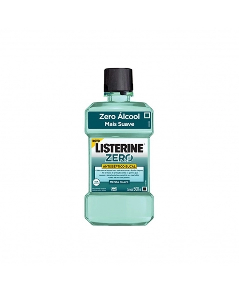 ANTISSÉPTICO BUCAL LISTERINE COOL MINT ZERO 500ML