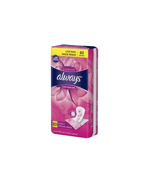 ABSORVENTE EXTERNO P&G ALWAYS REGULAR SEM ABAS COM 80UN