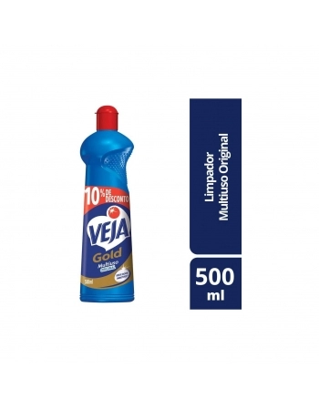 LIMPADOR MULTIUSO ORIGINAL VEJA GOLD SQUEEZE 500ML