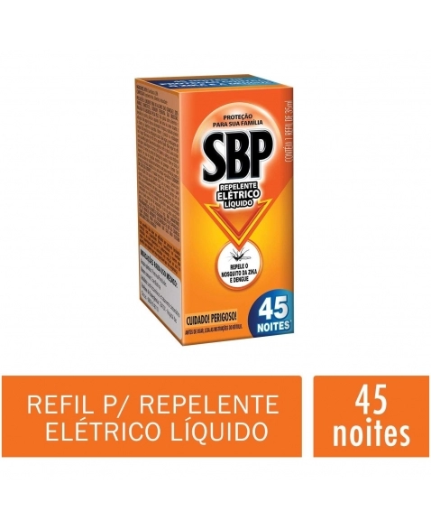 REPELENTE RB ELÉTRICO LÍQUIDO SBP CAIXA 35ML