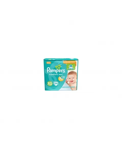 FRALDA PAMPERS CONFORTSEC MEGA PCT XG 4 PACOTE COM 34 P&G